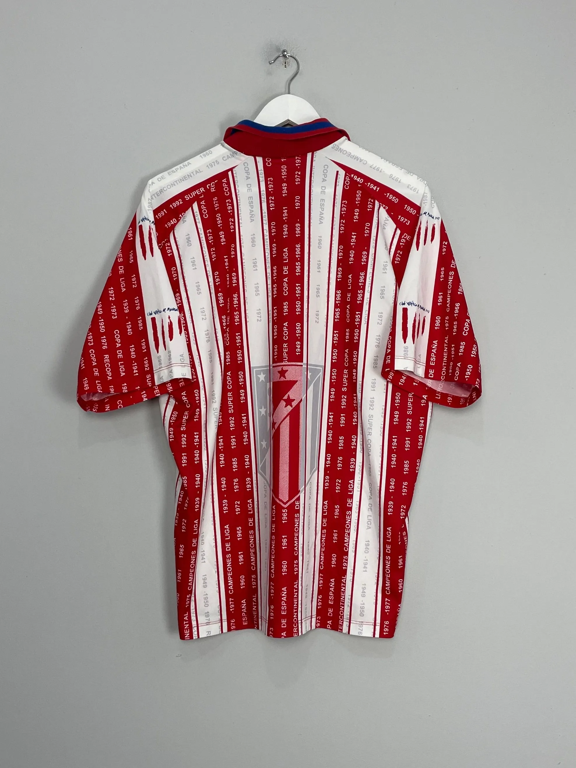 1995/96 ATLETICO MADRID HOME SHIRT (L) PUMA