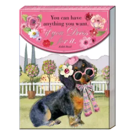 3 x 4 Note Pad  Dog You Can Have Anything You Want 42377