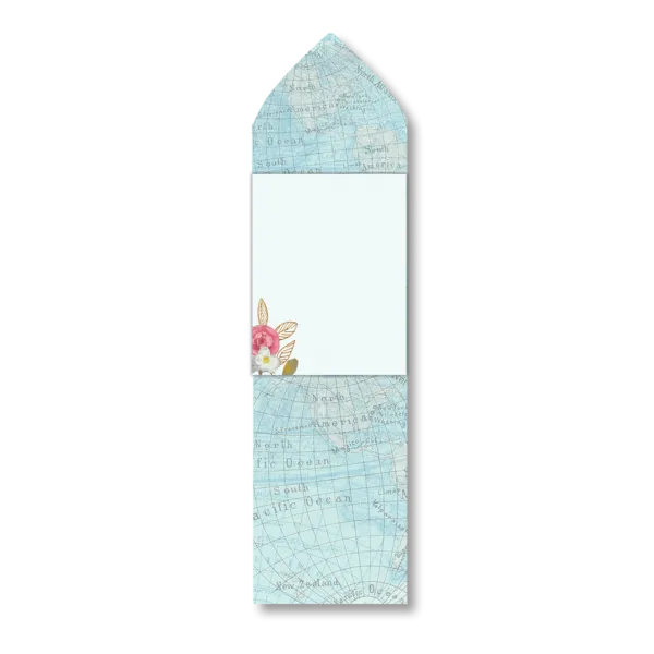 3 x 4 Note Pad Iconic Follow Your Heart    44659