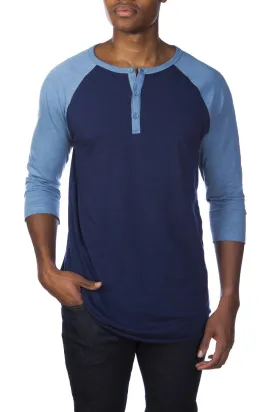 3/4 Sleeve Lounge Baseball Tee