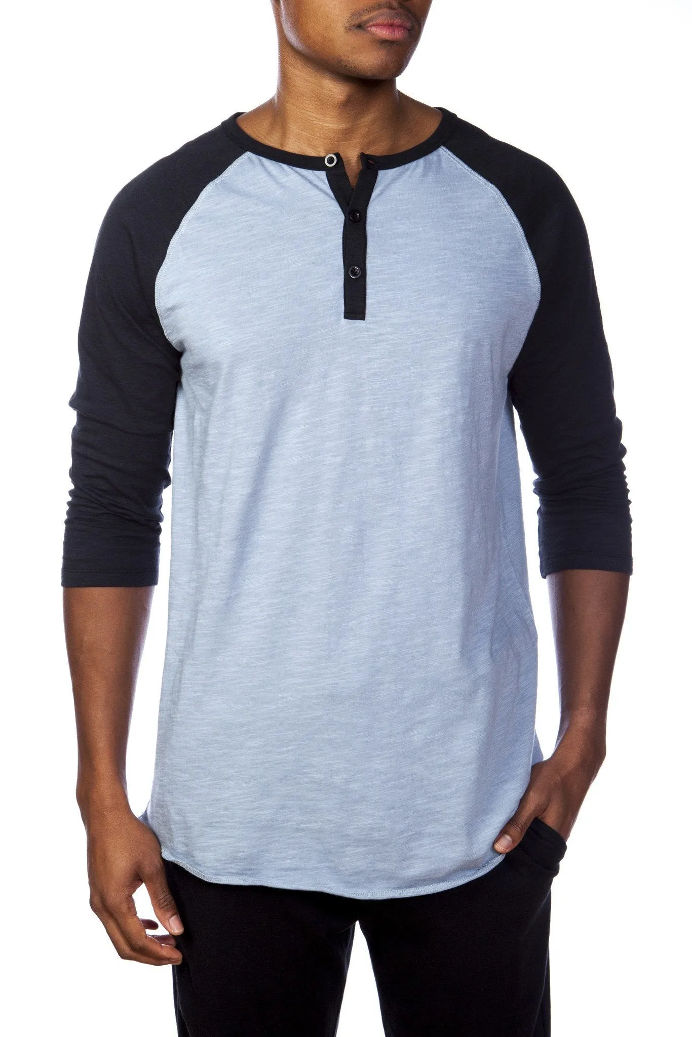 3/4 Sleeve Lounge Baseball Tee
