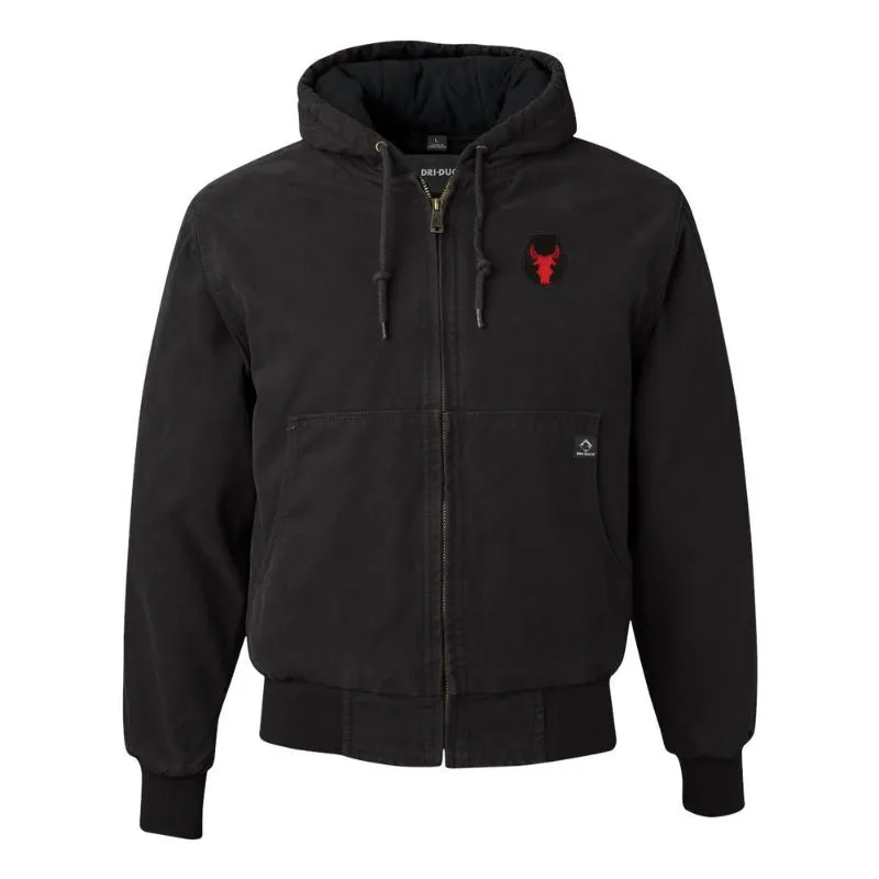 34th Infantry DRI-DUCK Hooded Work Wear Jacket