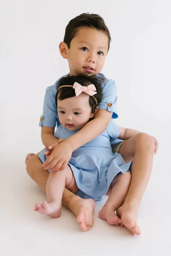 Alex Tee in Baby Blue