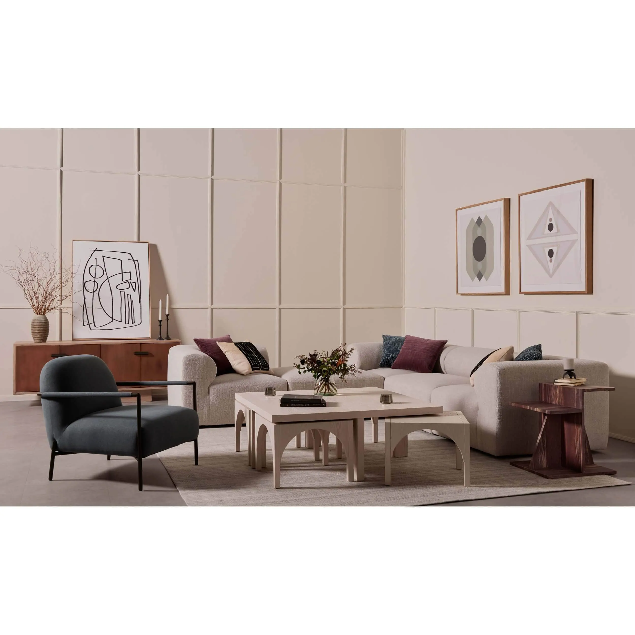 Amara Coffee Table w/Nesting Arch
