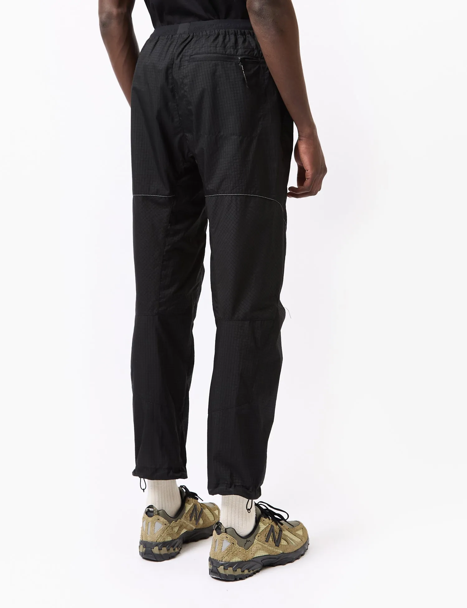 and Wander Breath Rip Light Pants - Black