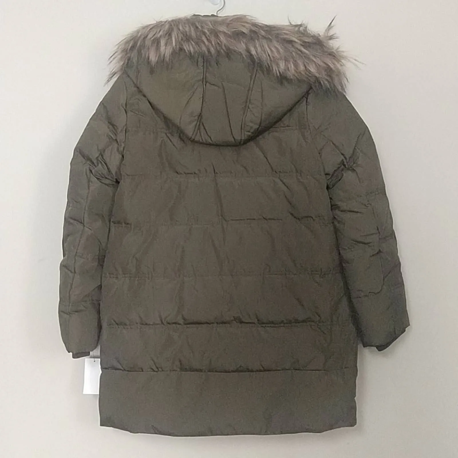 Andrew Marc Down Faux Fur Astoria Parka Coat Small