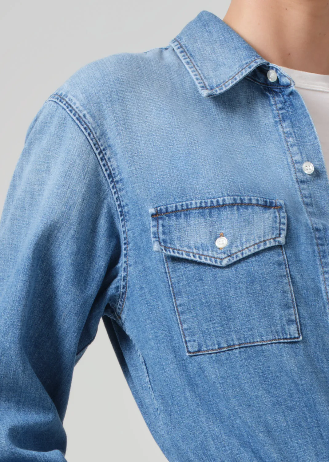 Baby Shay Cropped Shirt