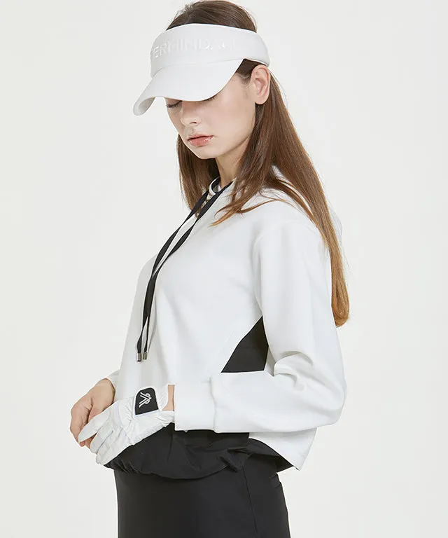 Banev Hoodie Jersey Windbreaker - Off White