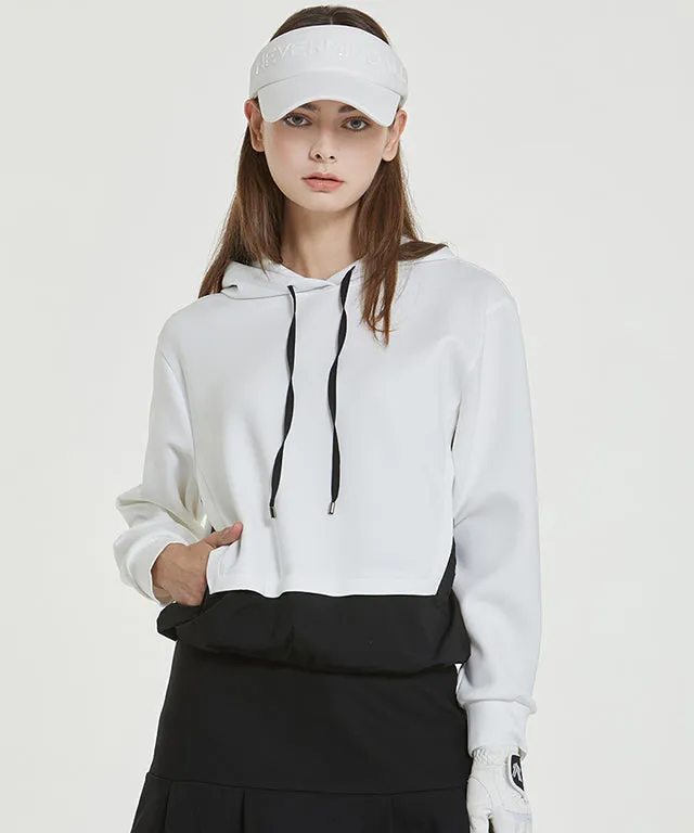 Banev Hoodie Jersey Windbreaker - Off White