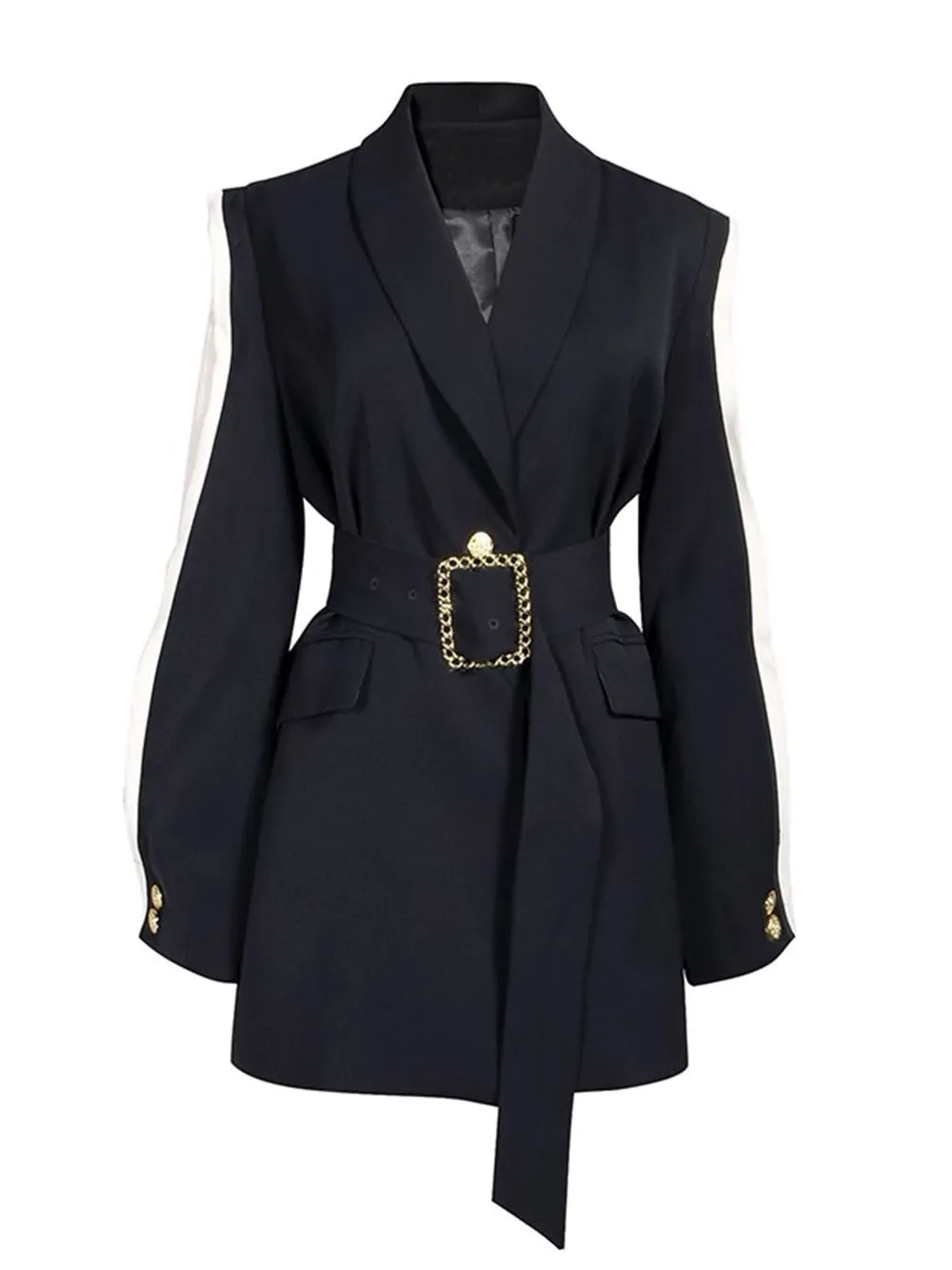 Belted Blazer