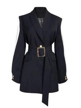 Belted Blazer