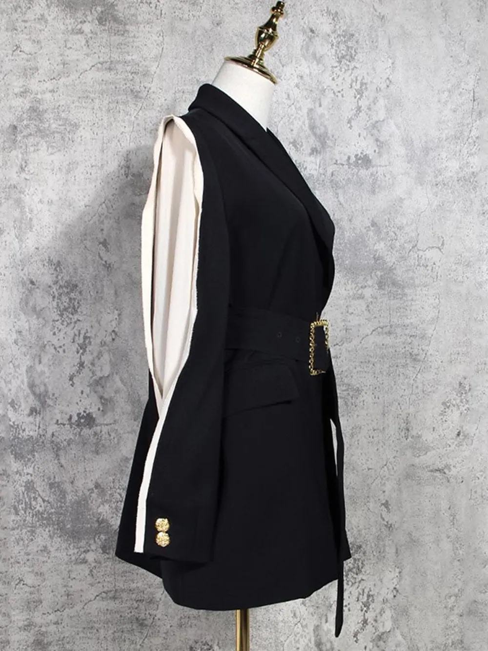 Belted Blazer
