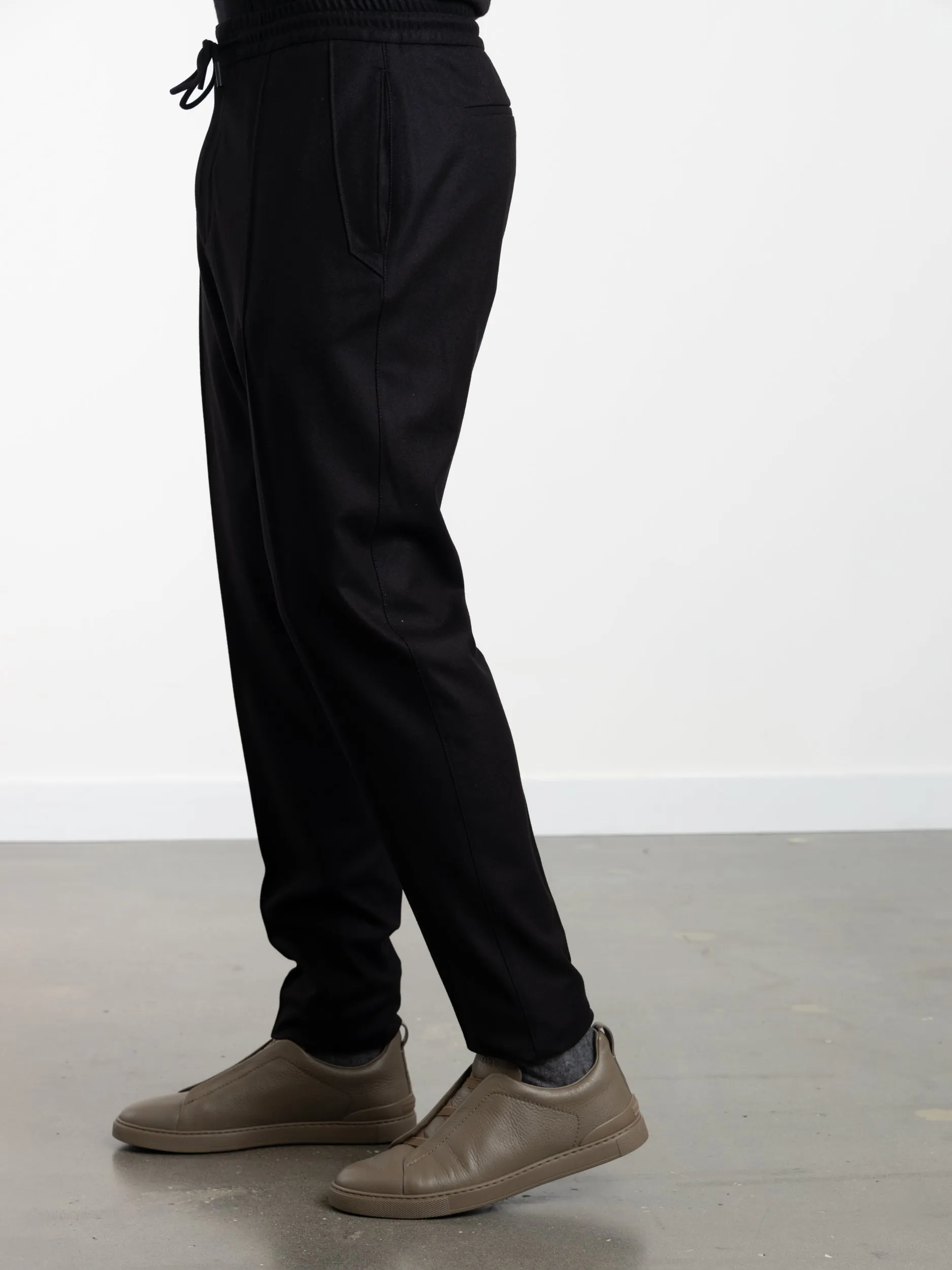 Black 15milmil15 Wool Joggers