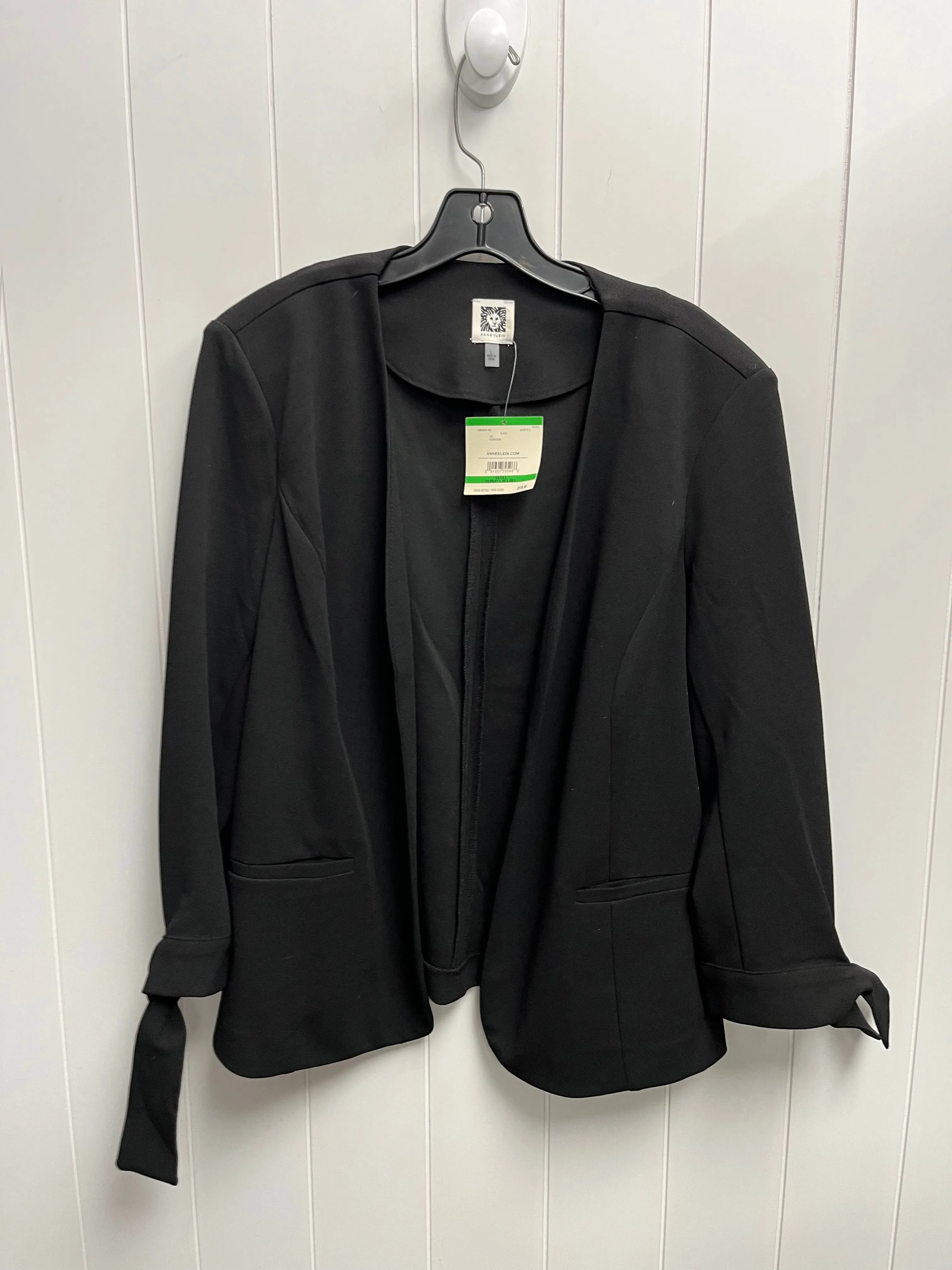 Blazer By Anne Klein In Black, Size: L