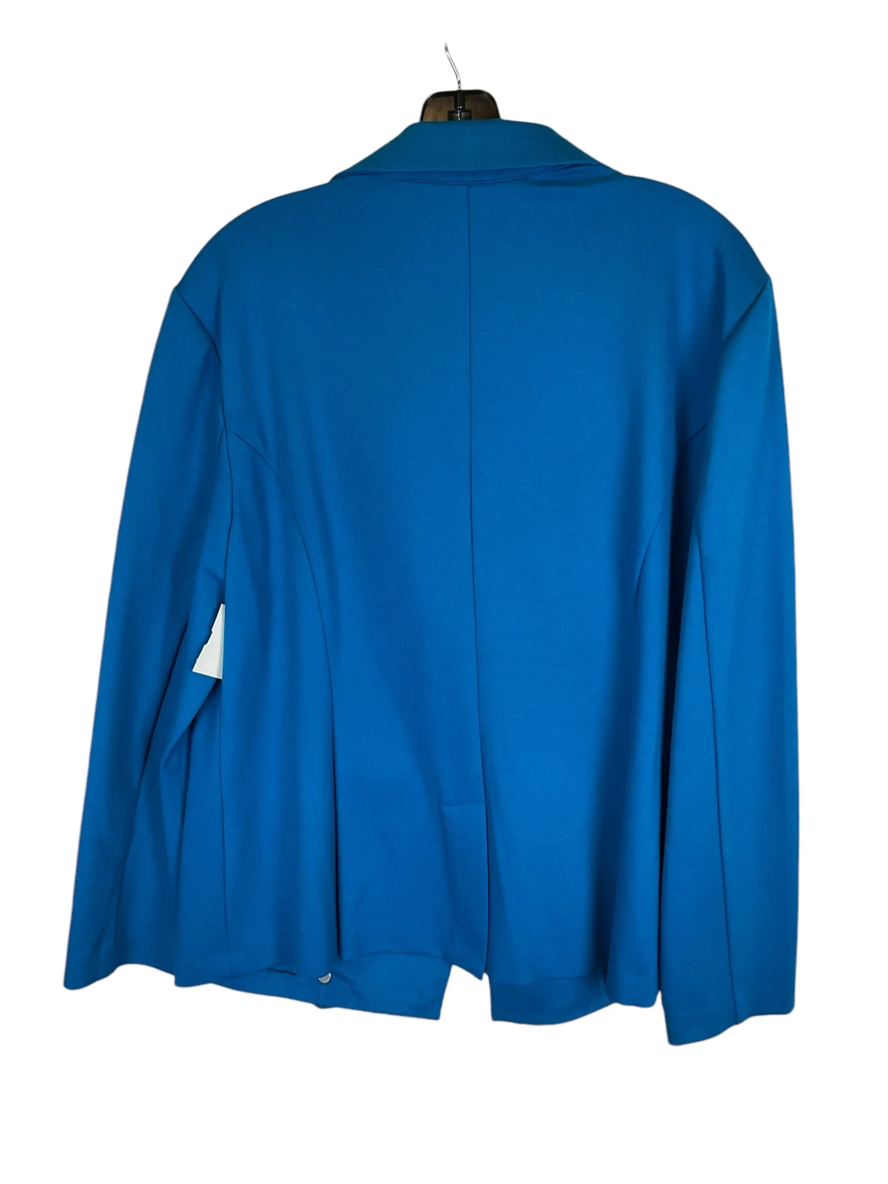 Blazer By Anne Klein In Blue, Size: Xl