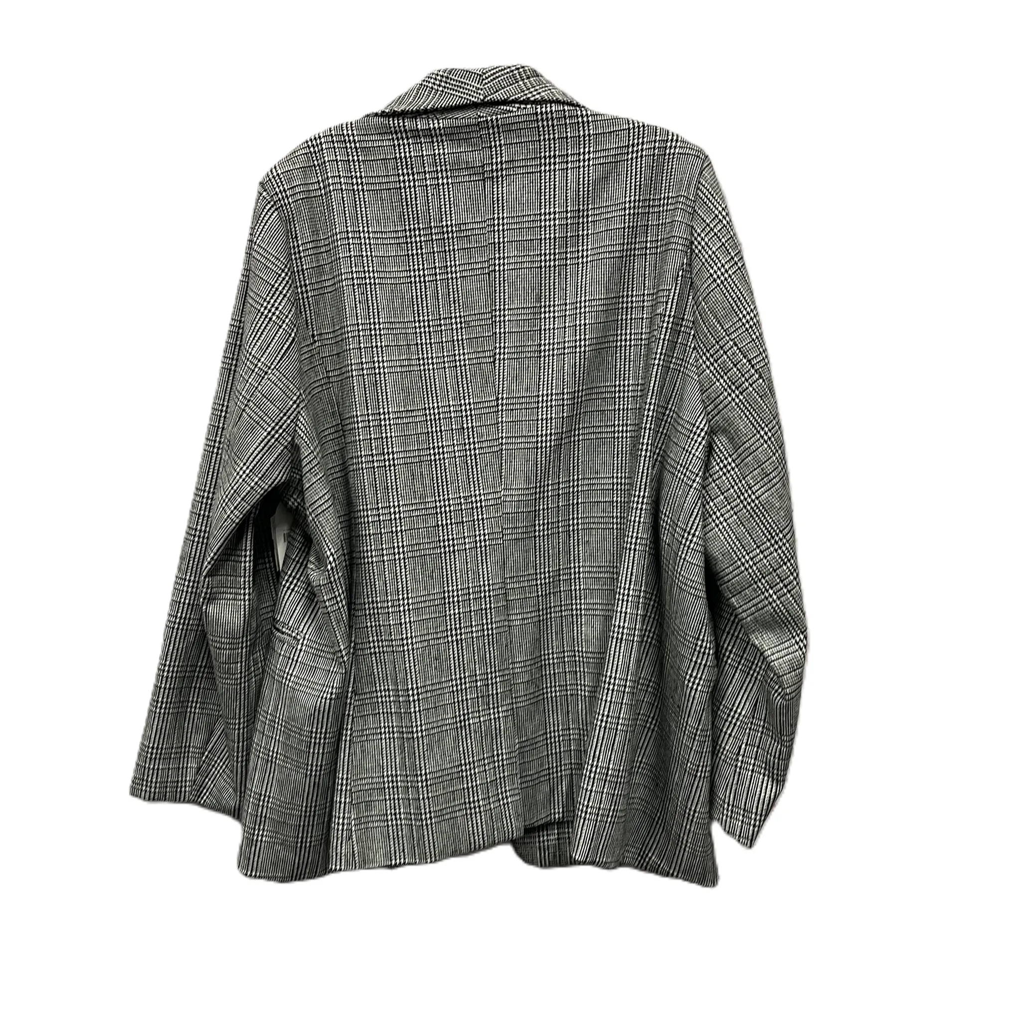 Blazer By Arula In Grey, Size: 3x