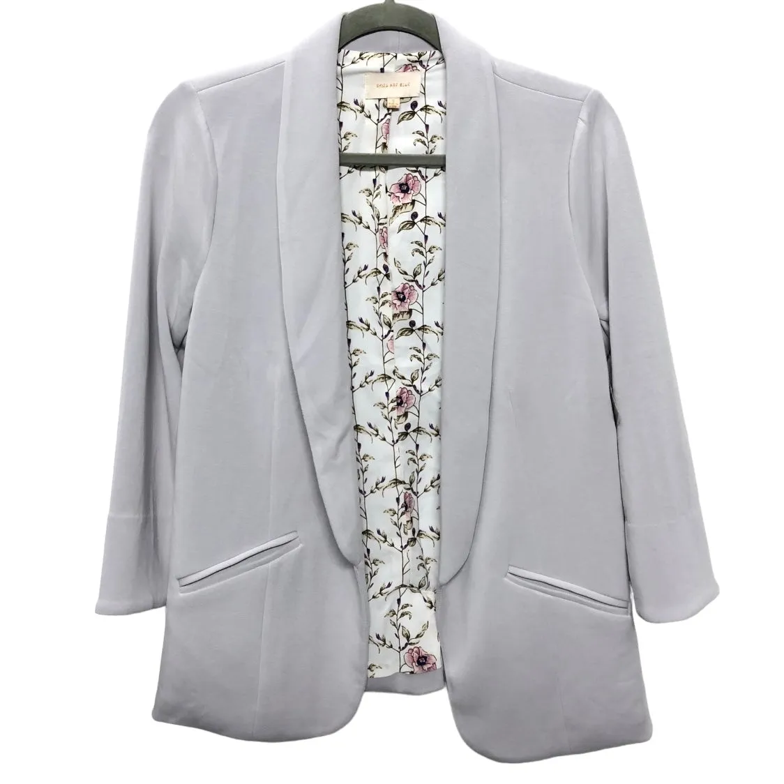 Blazer By Skies Are Blue In Grey, Size: S