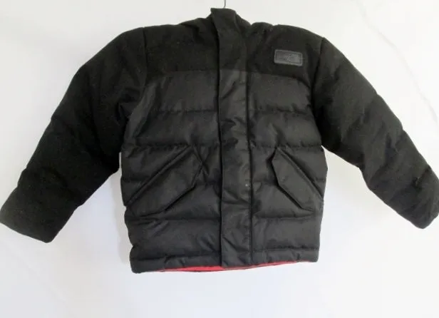 Boys Kids THE NORTH FACE 550 Series Down Jacket Coat Winter Puffer Ski BLACK XXS