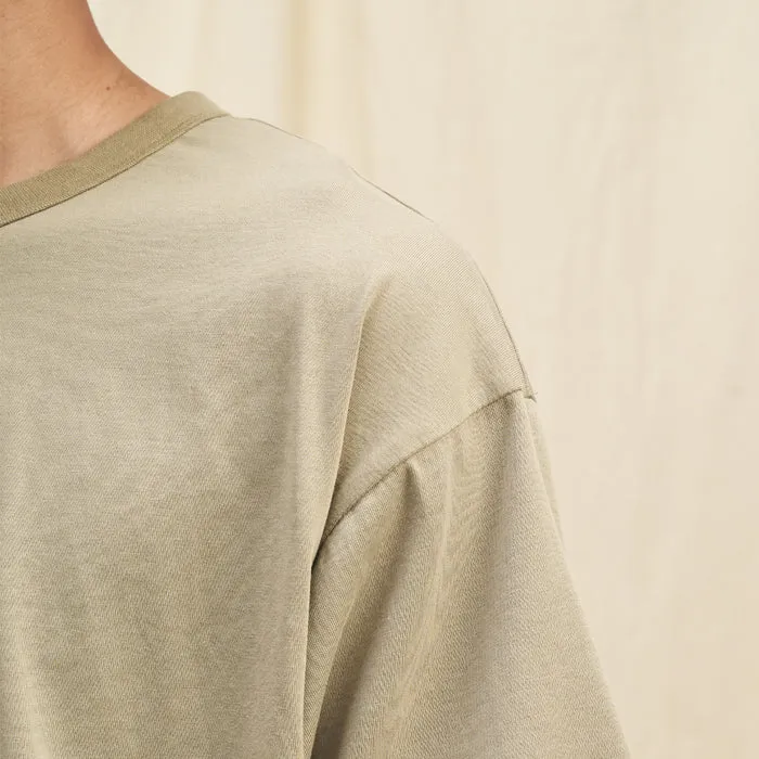 Boysnextdoor Ultra Cotton Henley Tshirt Green
