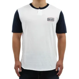 Brixton Springfield S/S Henley - Off White