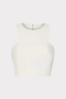 Cady Sleeveless Crop Top