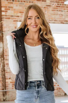 Calvin Quilted Puffer Vest | S-2XL