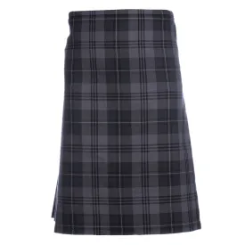 Clearance MTM Wool Kilt - 5 Yard - Granite City - Waist 38 Length 24