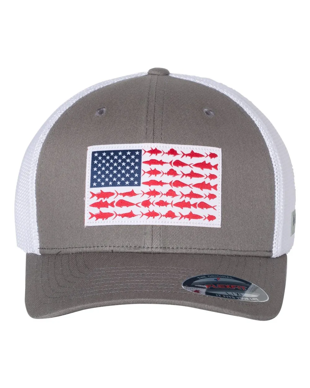 Columbia 183681 PFG Fish Flag Mesh™ Flexfit® Cap