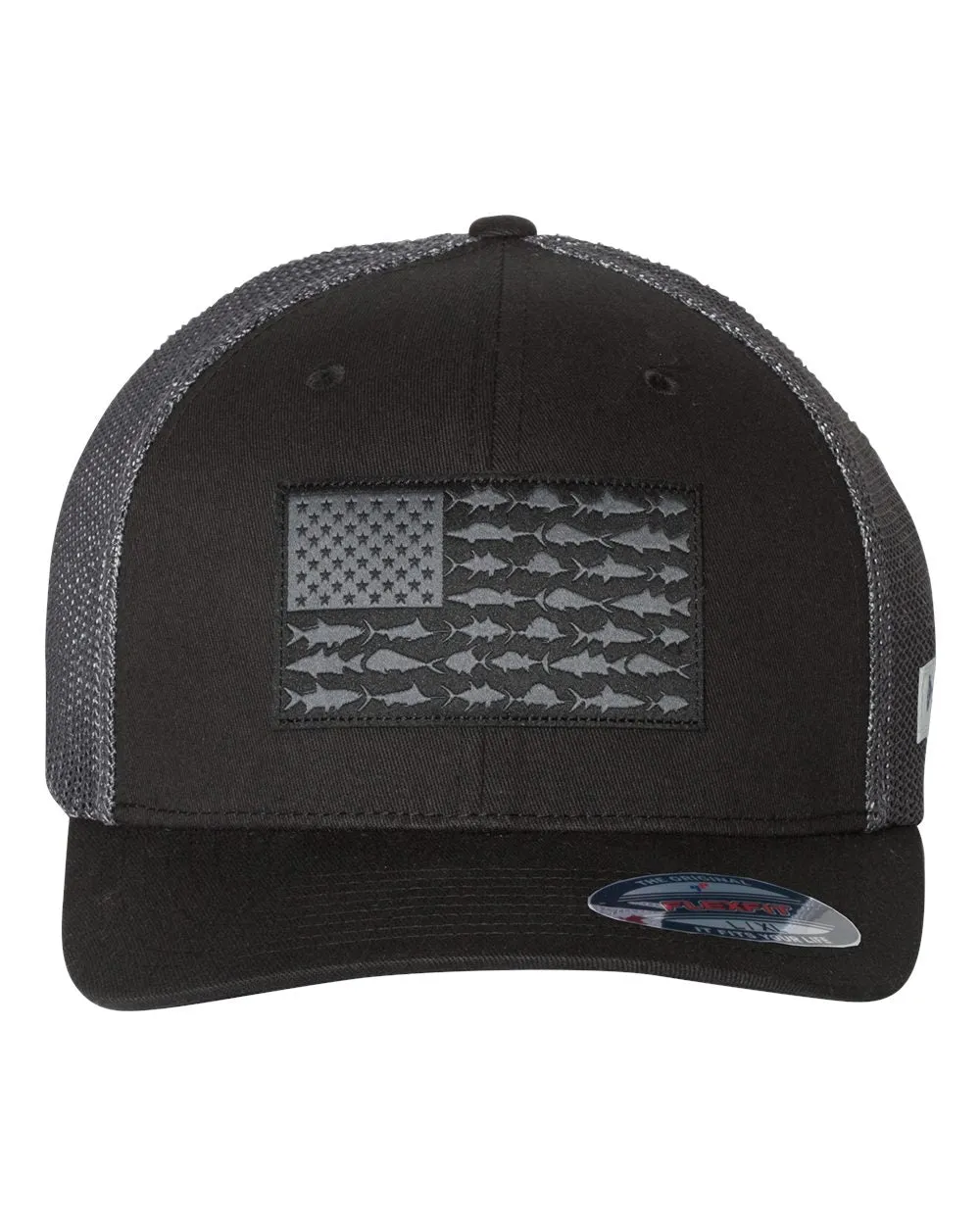 Columbia 183681 PFG Fish Flag Mesh™ Flexfit® Cap