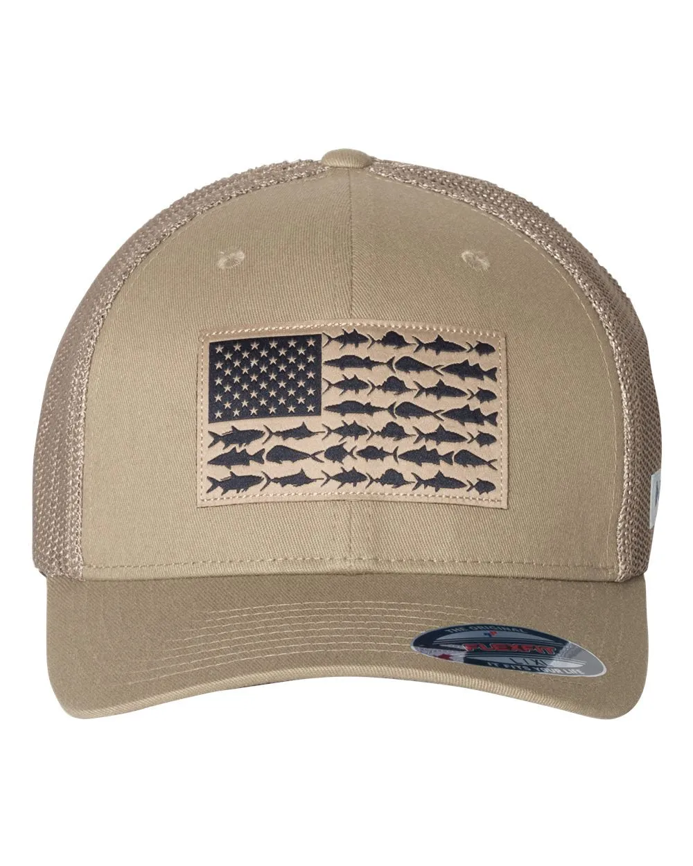 Columbia 183681 PFG Fish Flag Mesh™ Flexfit® Cap