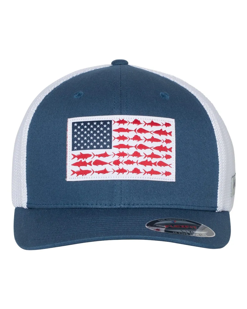 Columbia 183681 PFG Fish Flag Mesh™ Flexfit® Cap