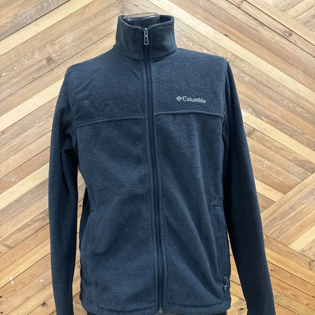 Columbia - Men's Full-Zip Fleece - MRSP $65: black-men-MD