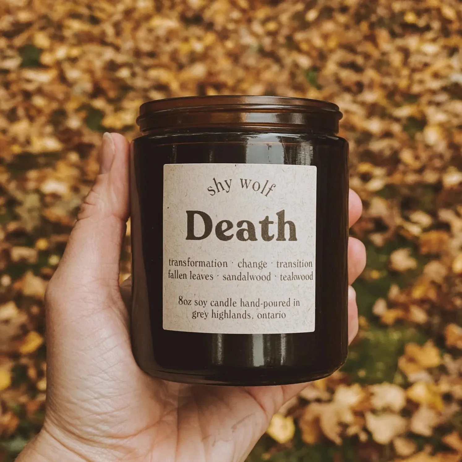 Death Soy Wax Candle