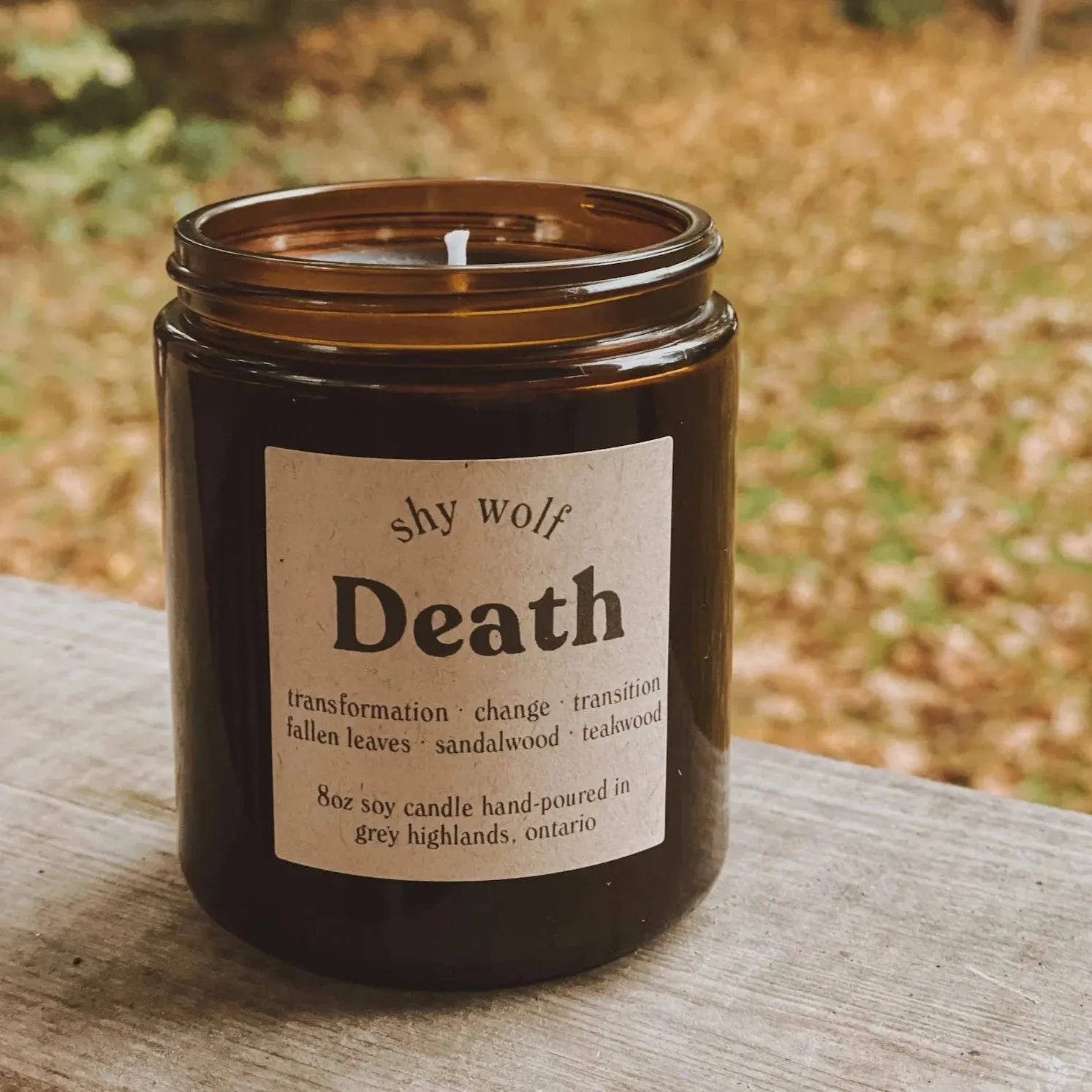 Death Soy Wax Candle