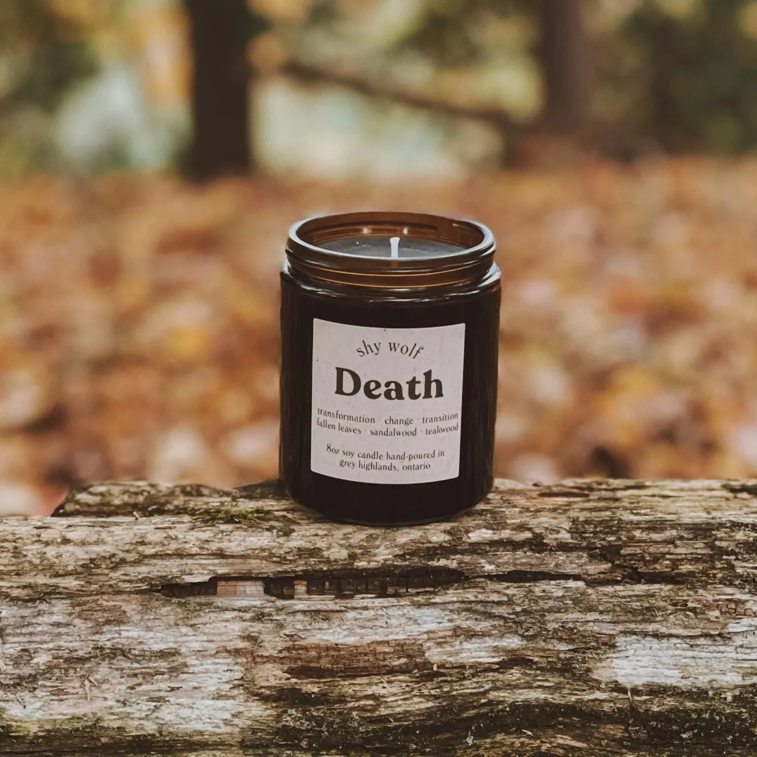 Death Soy Wax Candle
