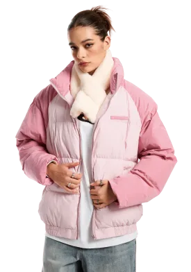 Drop Shoulder Puffer Jacket