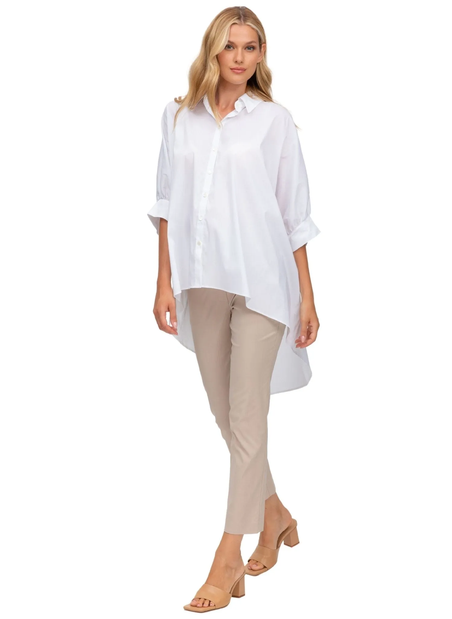 Elwood Maternity Stretch Pants - Desert