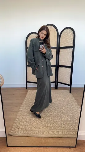 emi two piece in olive
