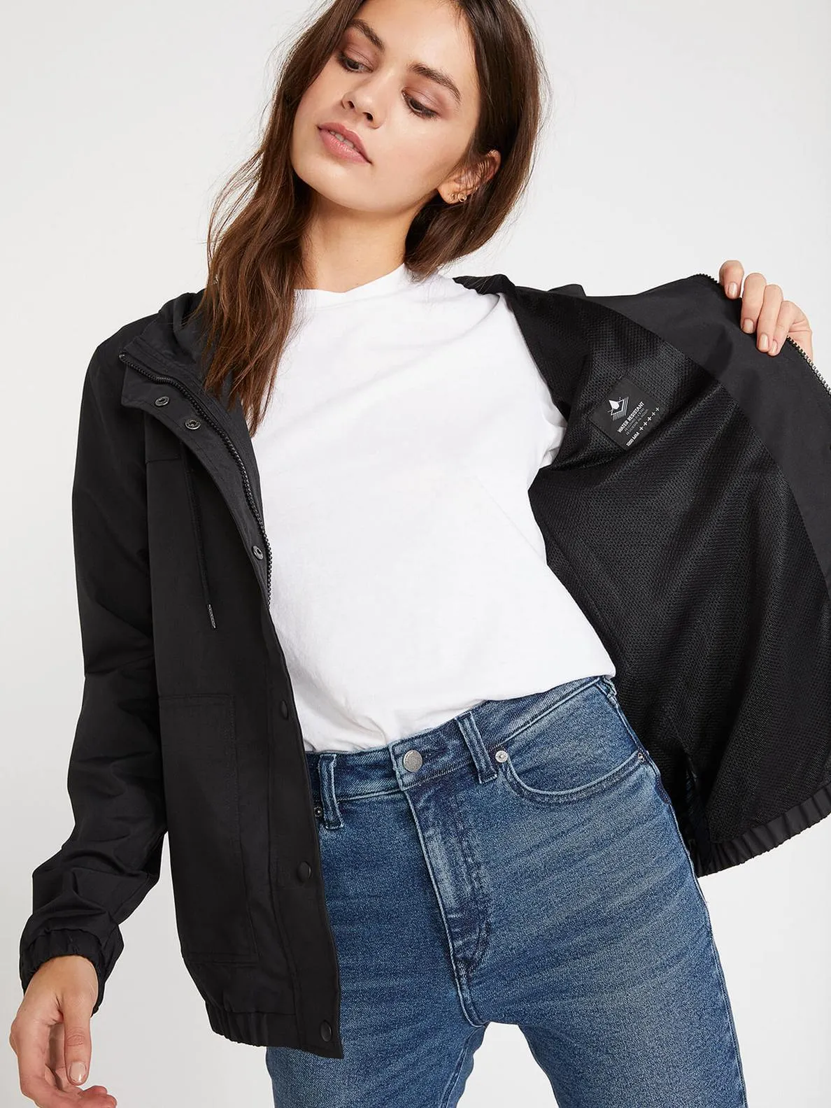 Enemy Stone Windbreaker Jacket - Black