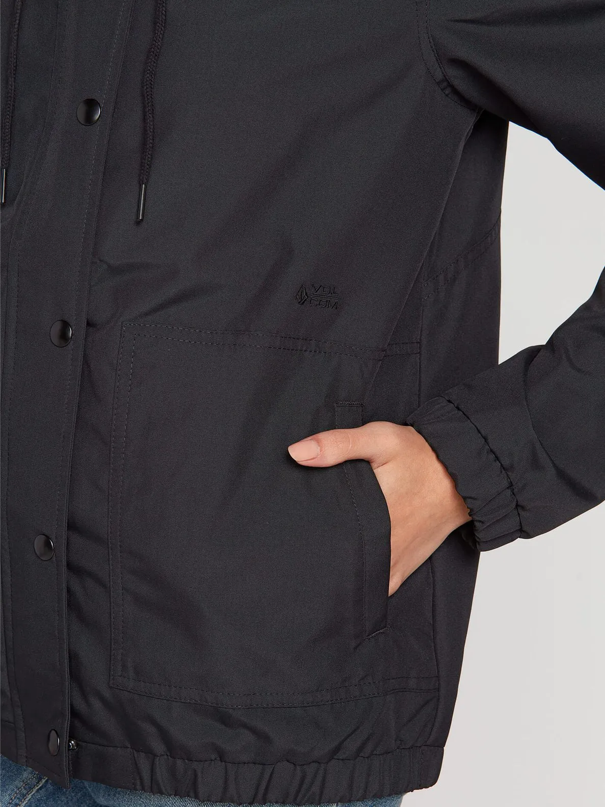 Enemy Stone Windbreaker Jacket - Black