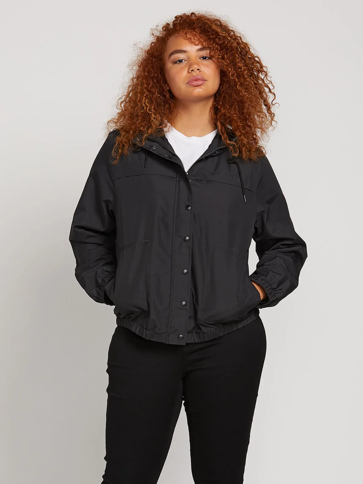 Enemy Stone Windbreaker Jacket - Black