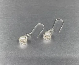 (F) ER - Asoyuf; Silver, Salmon Vertebrae, Pearl