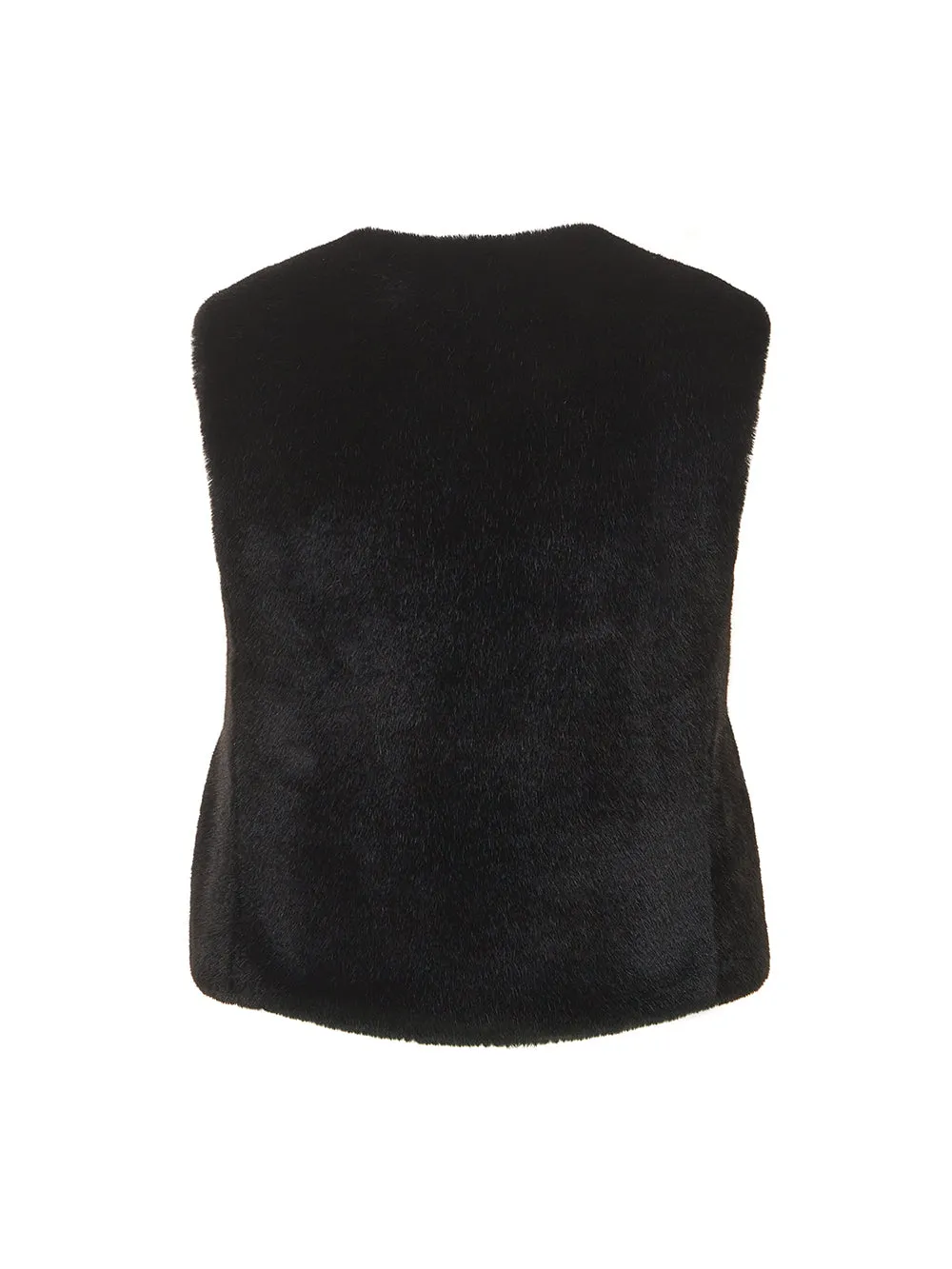 FAUX FUR SOURCE VEST