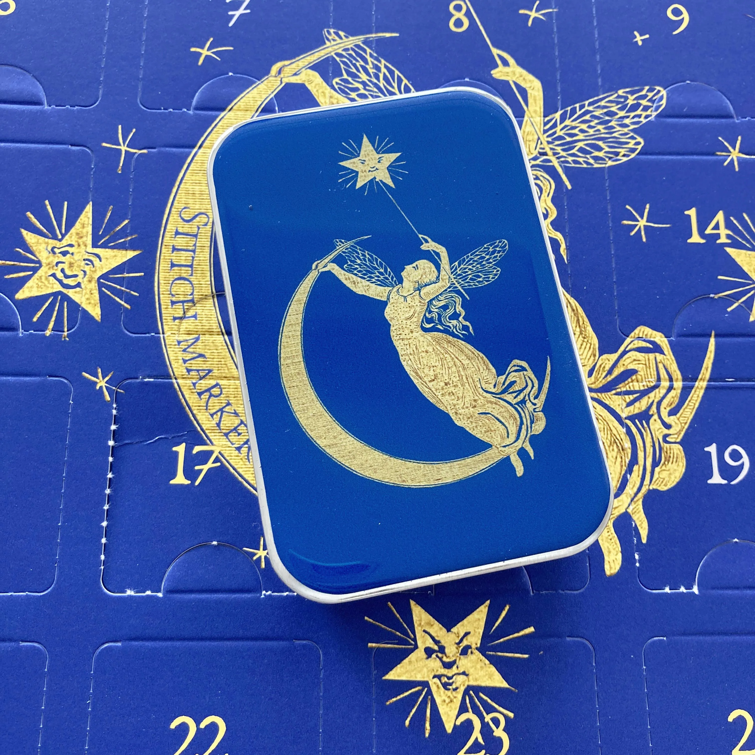 Firefly Notes Stitch Marker Matching Tin for Advent Calendar