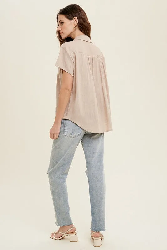 'Forever   Ever' Top - Tan