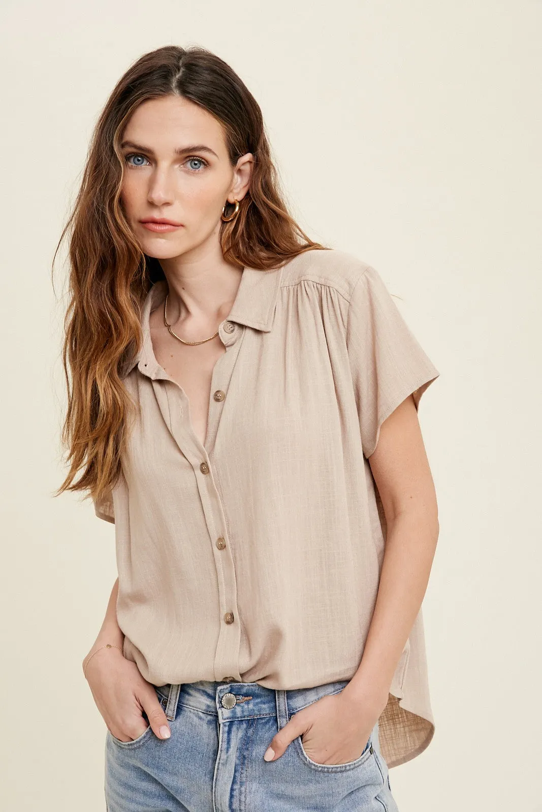 'Forever   Ever' Top - Tan