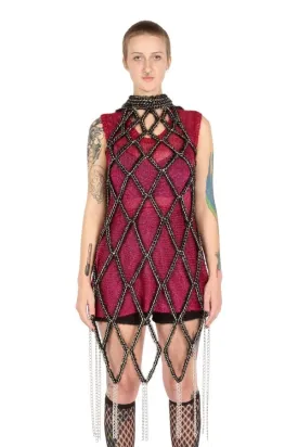 Fur Chains Dress
