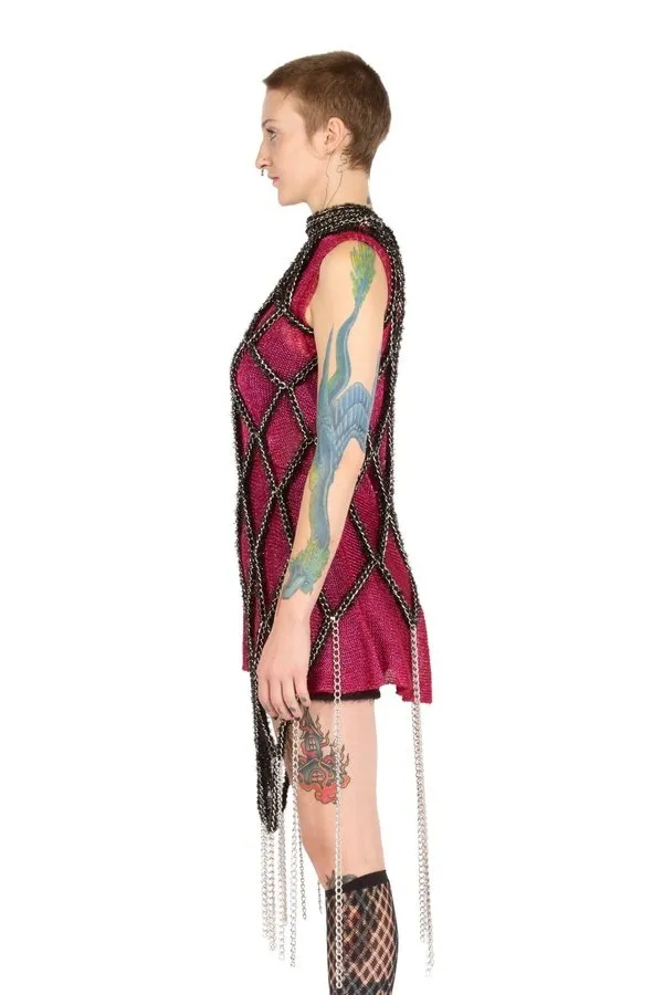 Fur Chains Dress