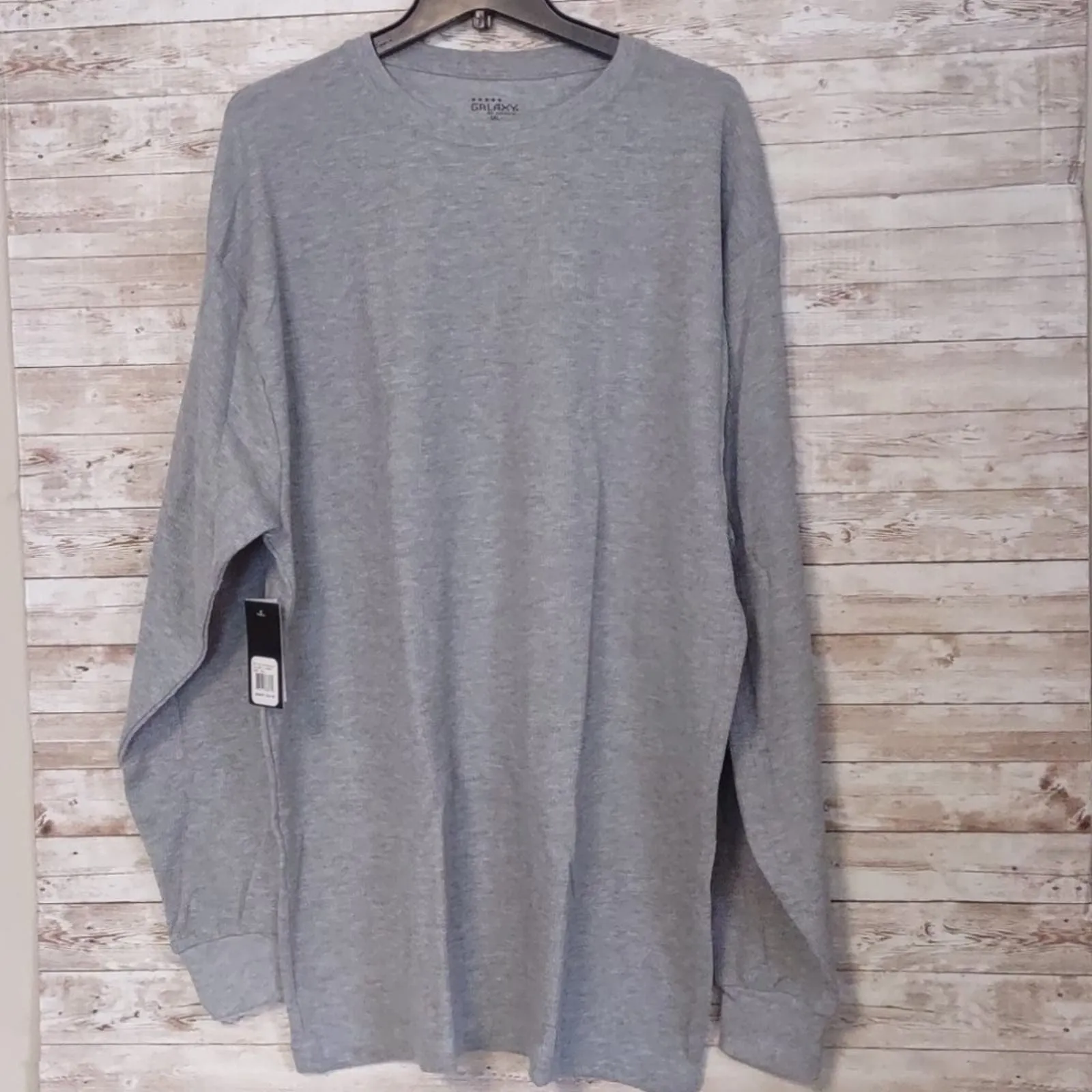 Galaxy by Harvic Waffle Knit Crewneck Thermal Top