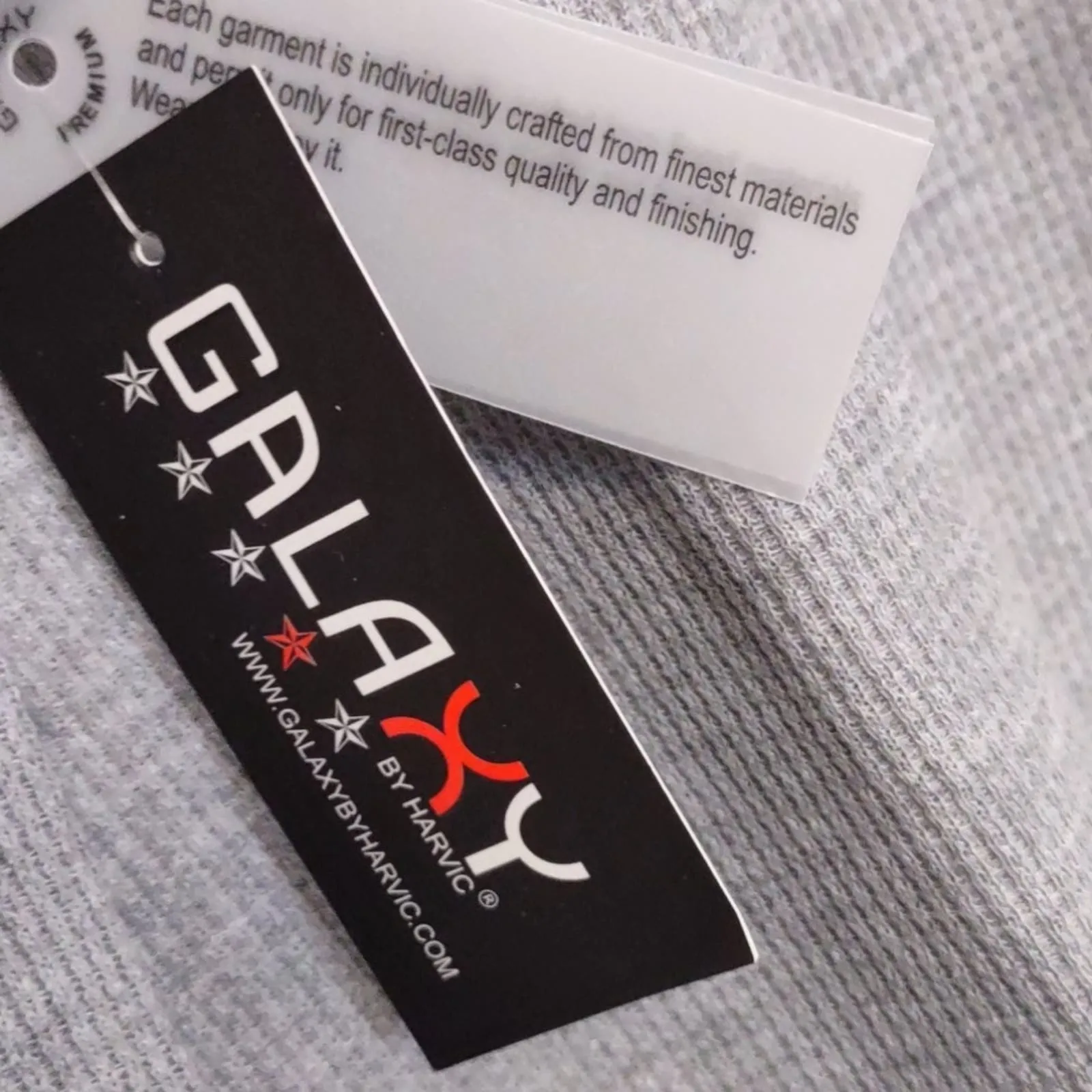 Galaxy by Harvic Waffle Knit Crewneck Thermal Top
